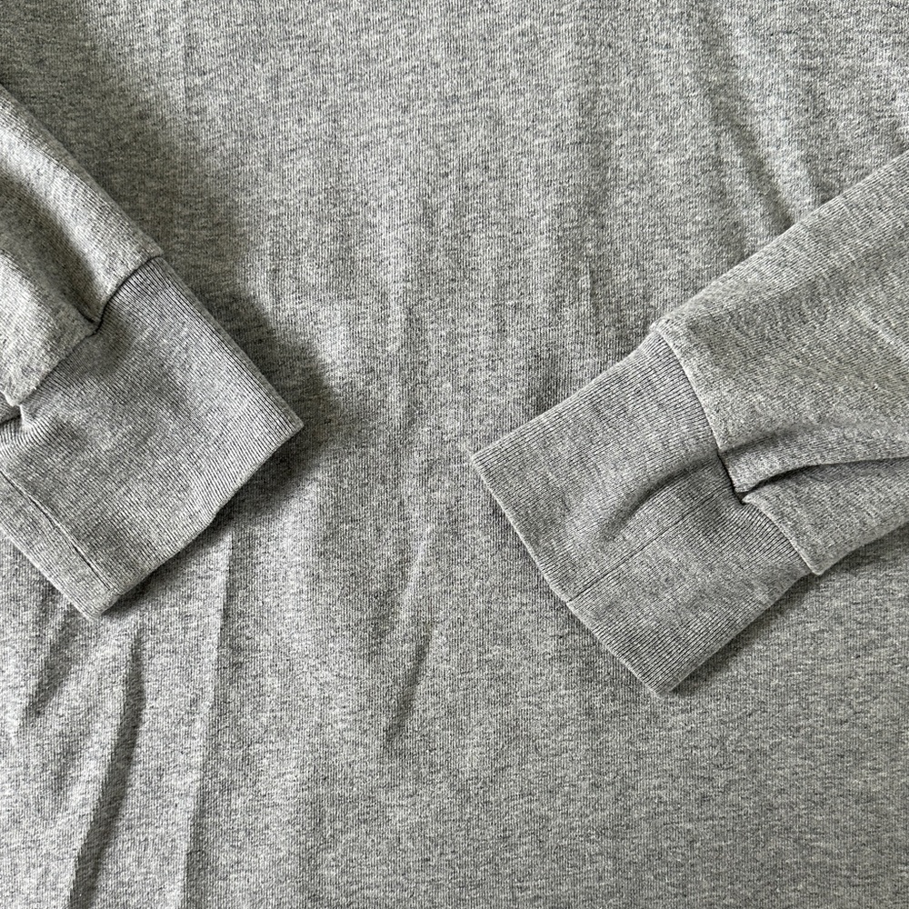 TNA Heather Gray Long Sleeve Henley - Picture 3 of 6